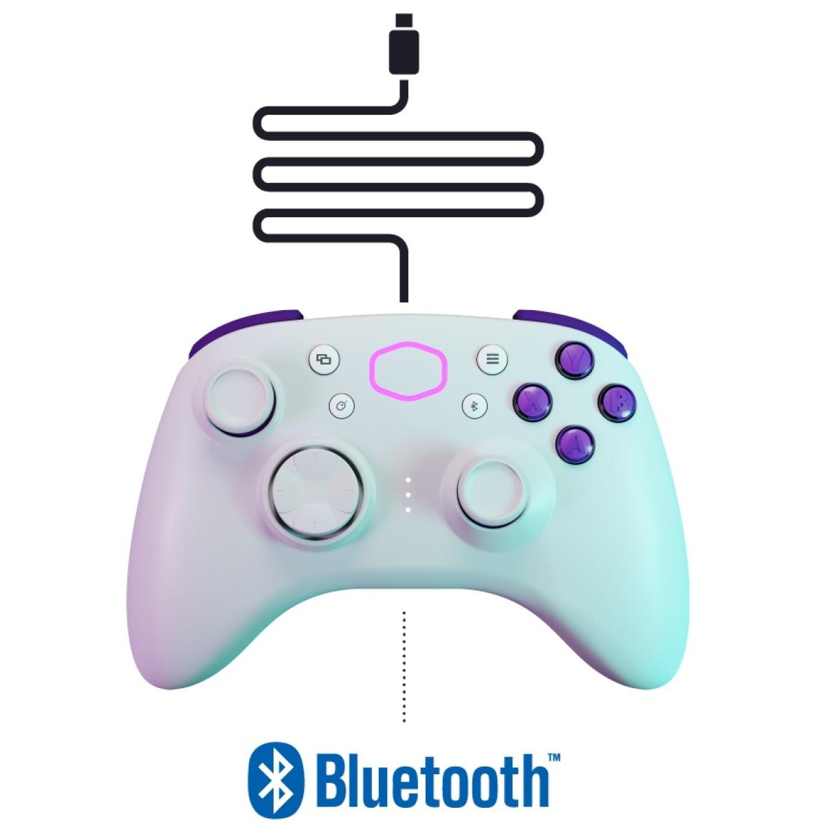 Cooler Master Storm Bluetooth Controller - White Cooler Master Storm Bluetooth Controller - White